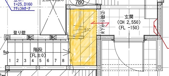 Sic 土間収納 の形 埼玉で注文住宅 建て替え 新築のlohasta Home ロハスタホーム